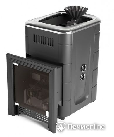 Печь для бани на газу TMF Таймыр Мини 2017 Inox БСЭ ЗК ТО антрацит в Бердске